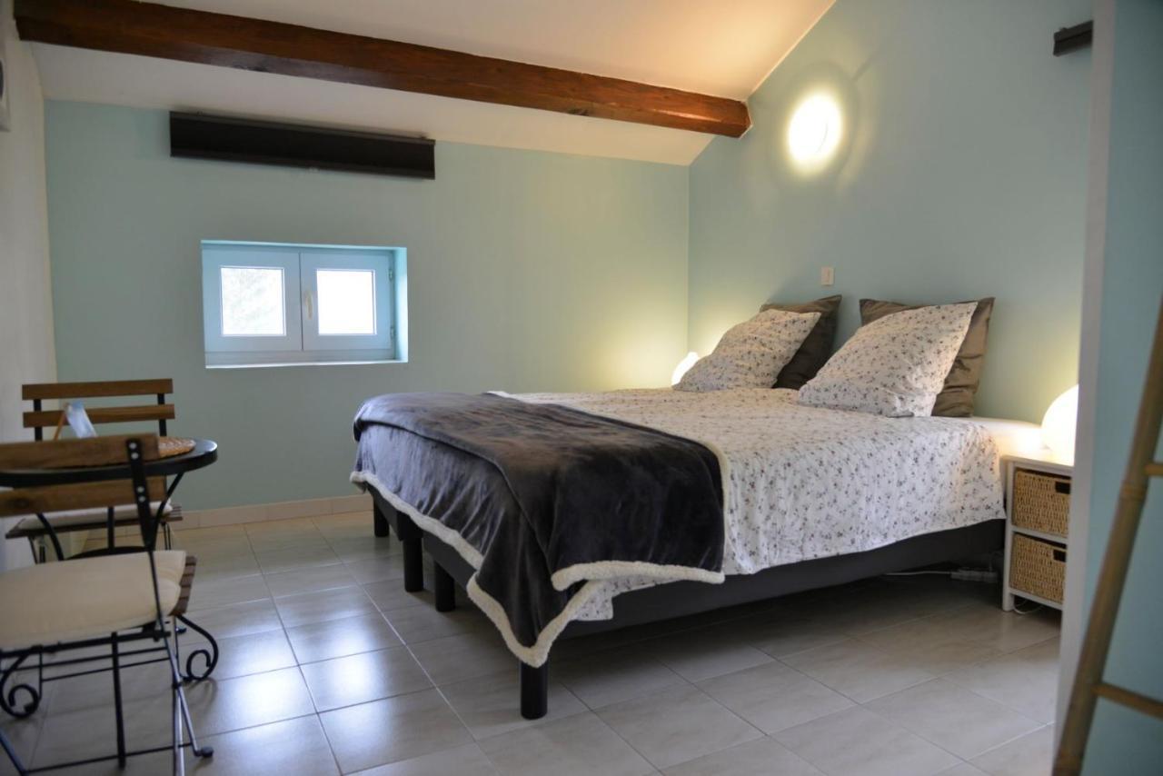Au Grand Bonheur Bed and Breakfast Besseges Eksteriør billede